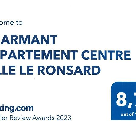 Charmant Appartement Centre Ville Le Ronsard Nogent-le-Rotrou Exterior foto